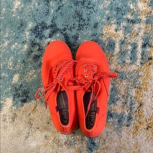 Keds Red Sneakers Vibrant Casual Style